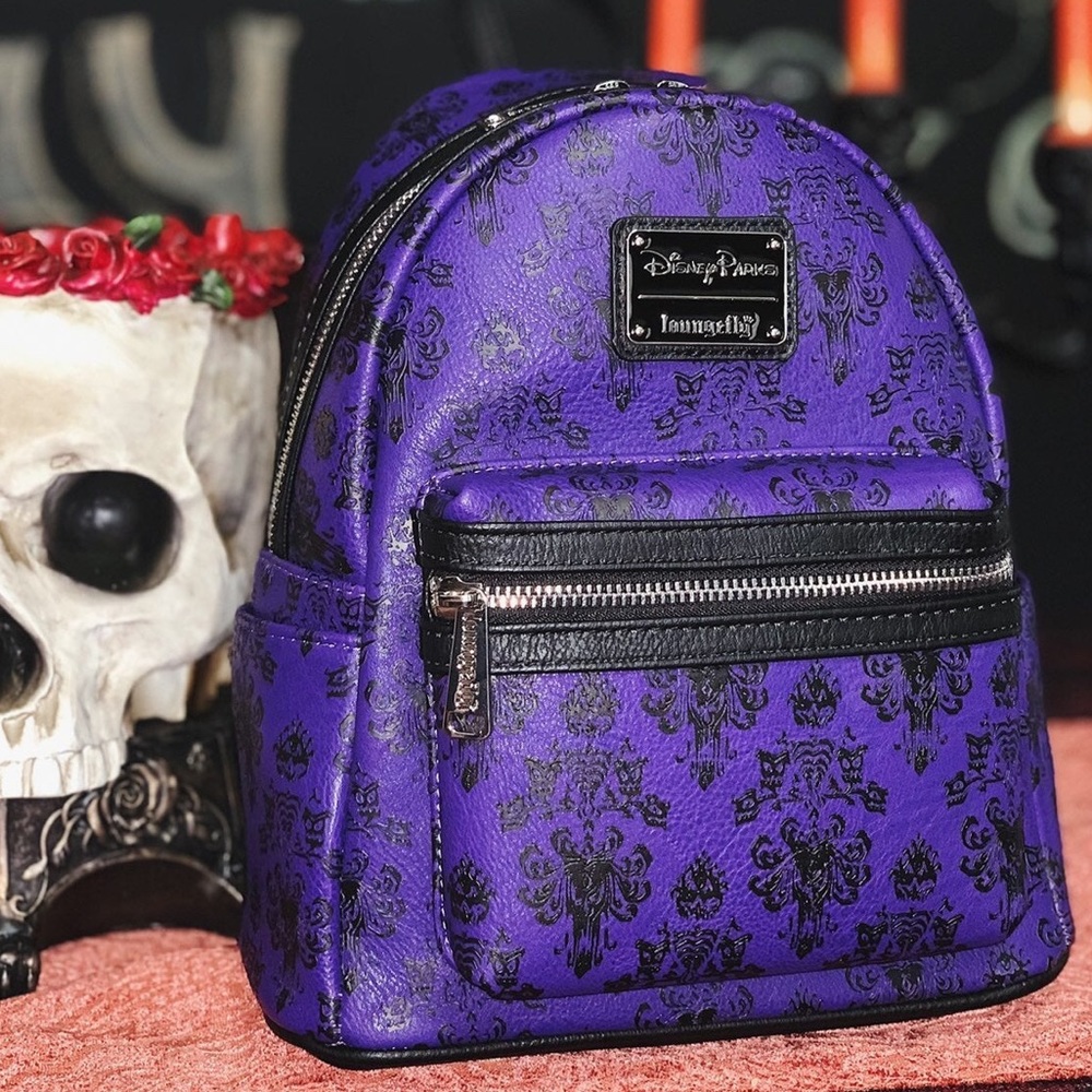 Haunted Mansion Loungefly Backpack - Picture 3 of 5